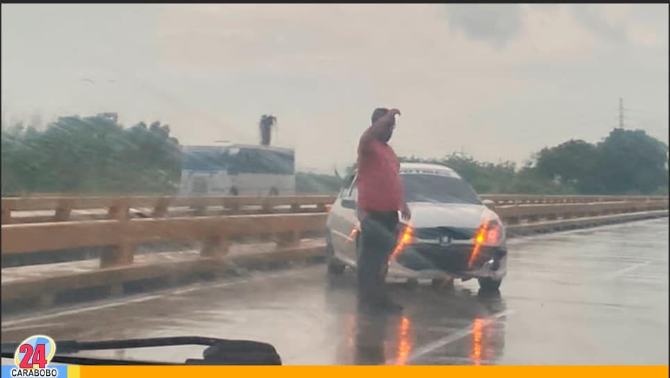 Hecho vial en el Viaducto