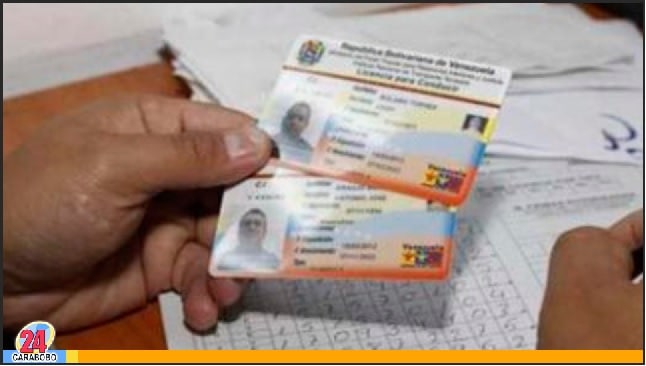 Cinco documentos para conducir en Venezuela