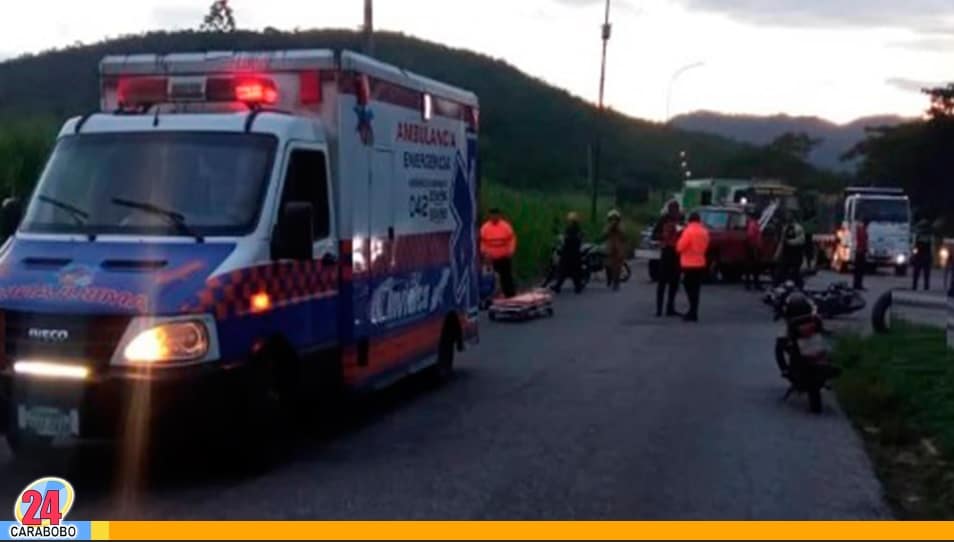 Hecho vial en la Variante Bárbula Guacara