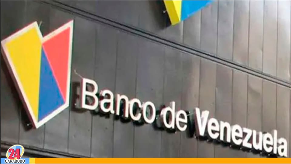 Tarjeta de crédito del Banco de Venezuela en septiembre 2024