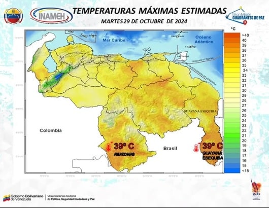 Boletín meteorológico de hoy 28 de octubre