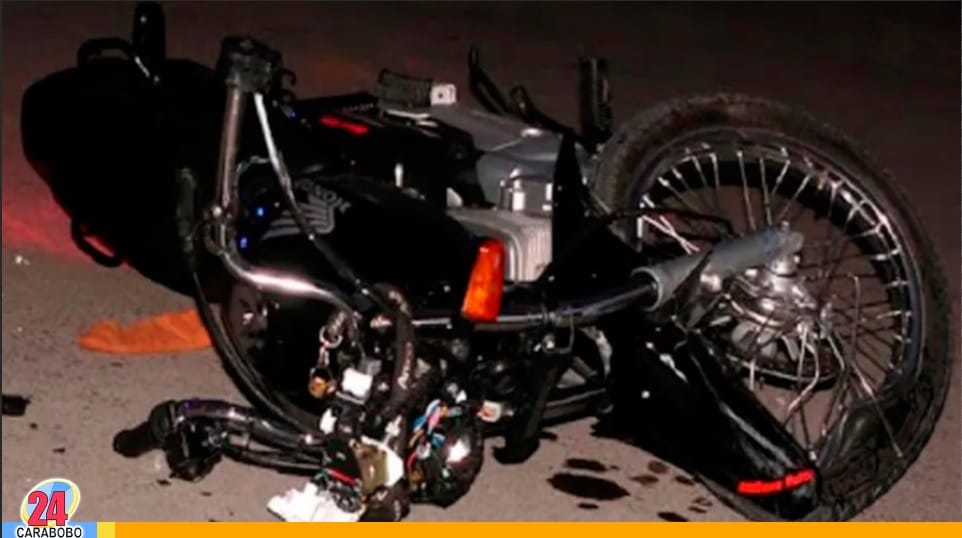 Accidente de moto en Morón