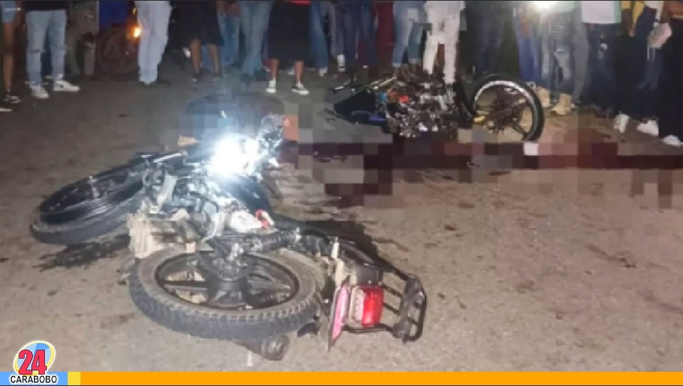 Accidente de moto en Yaracuy