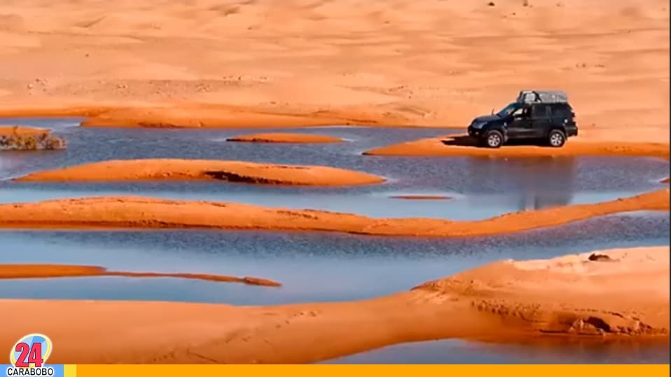 Lluvias en el Desierto del Sahara