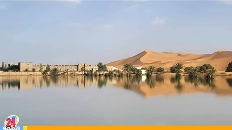 Inundaciones en el Desierto de Sahara