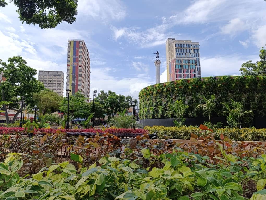 Jardines de la Plaza Bolívar de Valencia