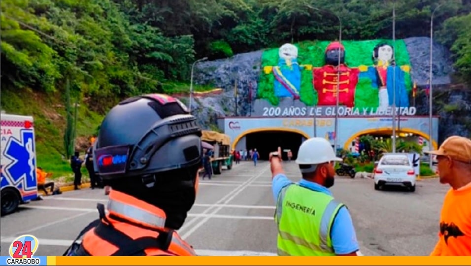 Trabajos en el túnel de La Cabrera - Trabajos en el túnel de La Cabrera