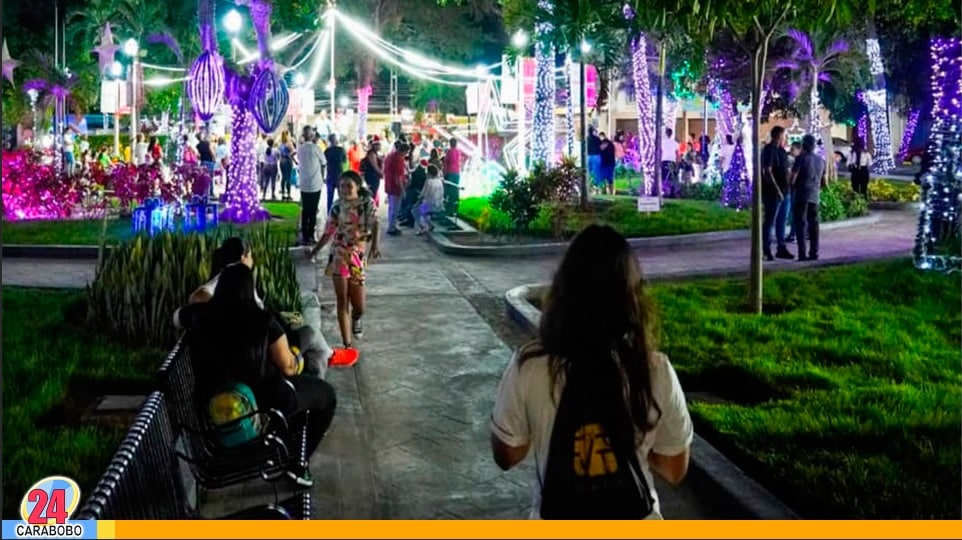 Programación navideña en la Plaza Bolívar