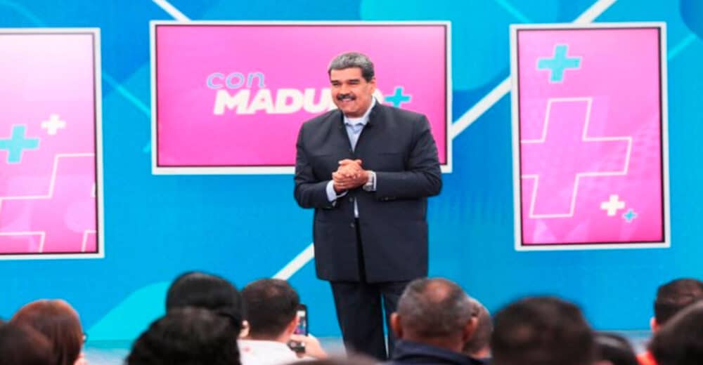 Maduro afirmó que María Corina huyó del país