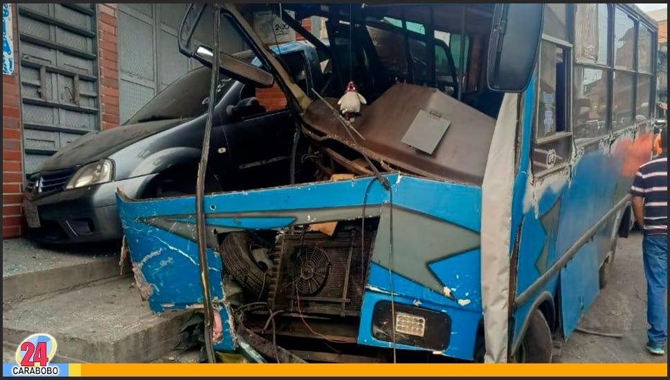 Accidente de bus en El Junquito