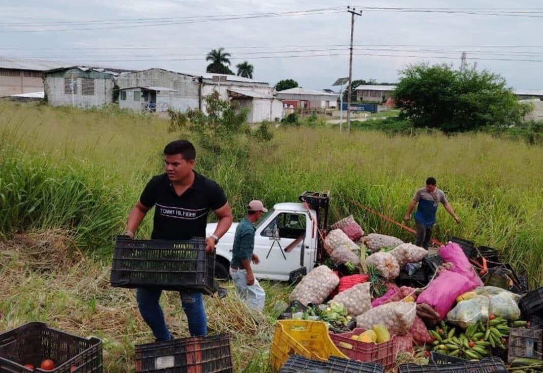 embarrancamiento de vehículo en la ARC