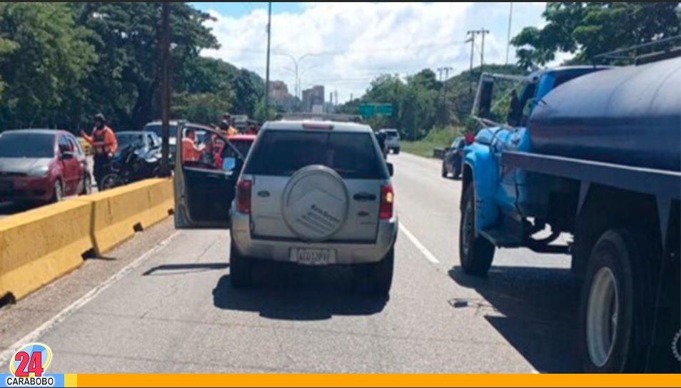 Colisión múltiple en la Autopista del Este