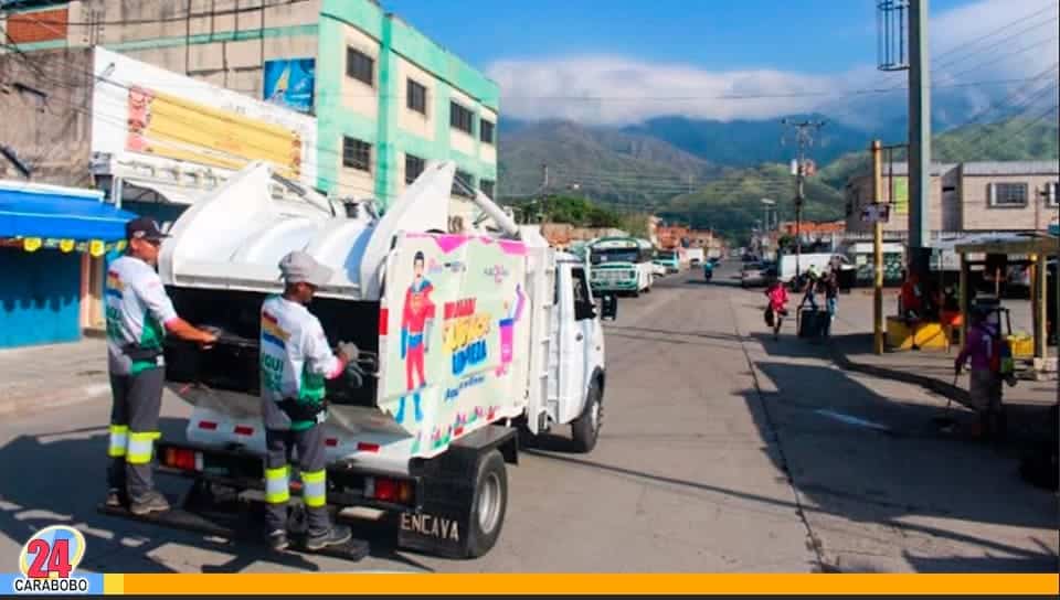 Aseo urbano en Naguanagua