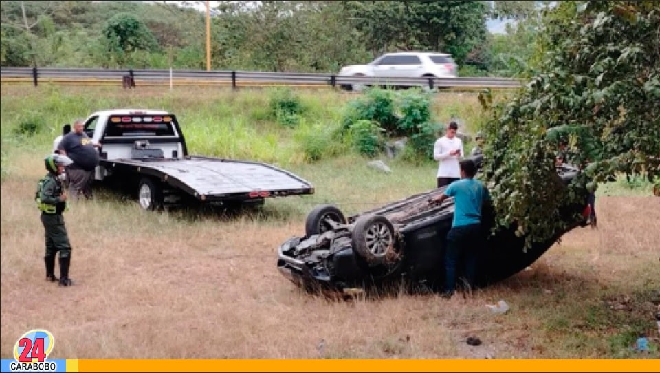 Dos hechos viales en Carabobo