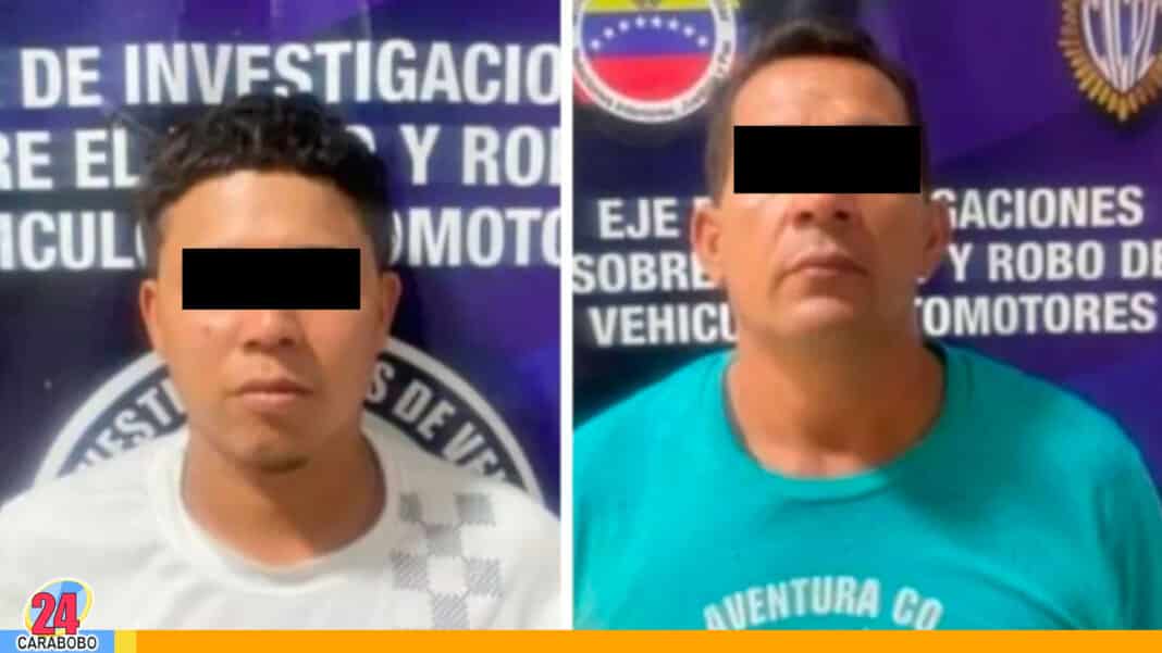 detenidos en Carlos Arvelo