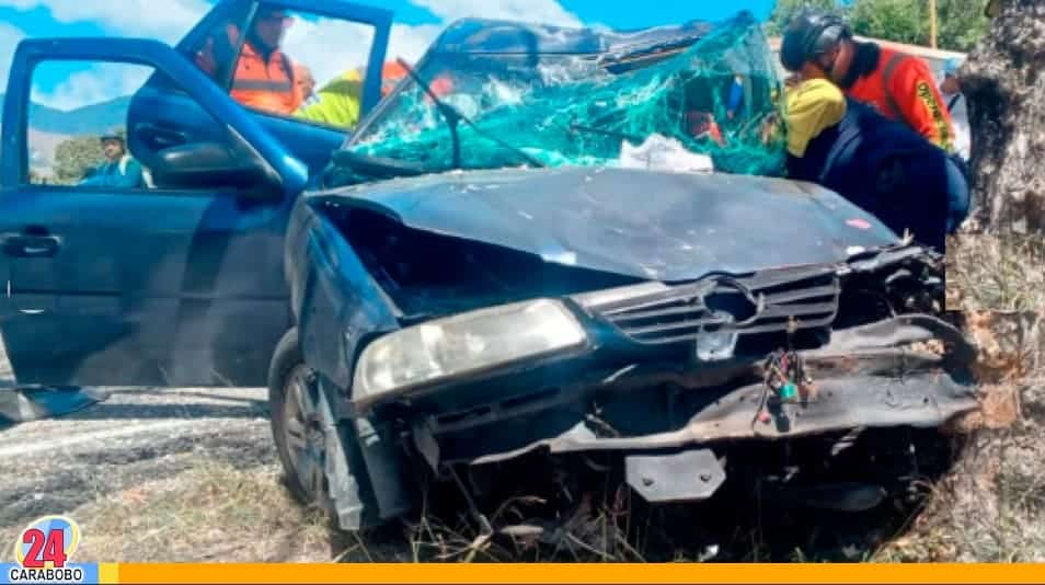 Hecho vial en la Autopista del Este ayer