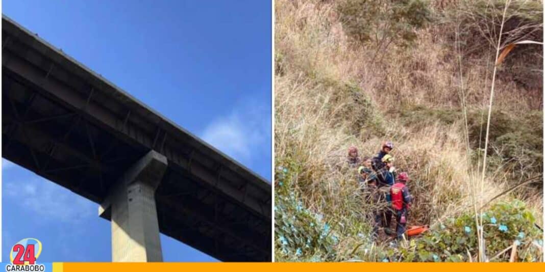 primer viaducto de la autopista Caracas-La Guaira