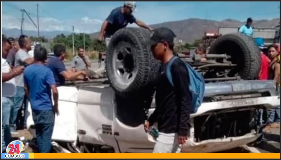 Accidente en la Carretera Cagua Villa de Cura