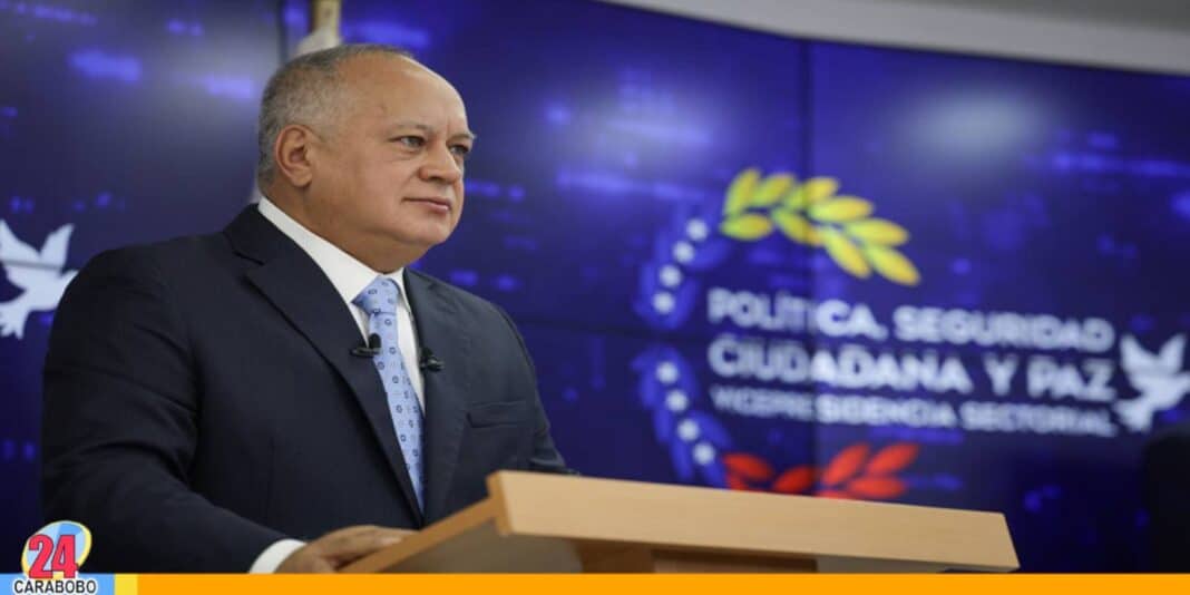 Diosdado Cabello garantizar paz nacional