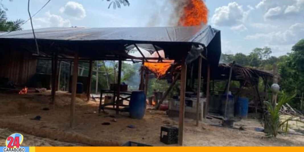 FANB destruyó campamentos ilegales Zulia