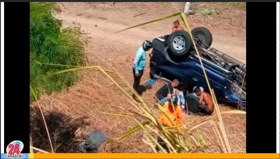 Hecho vial en la ARC tramo Los Guayos