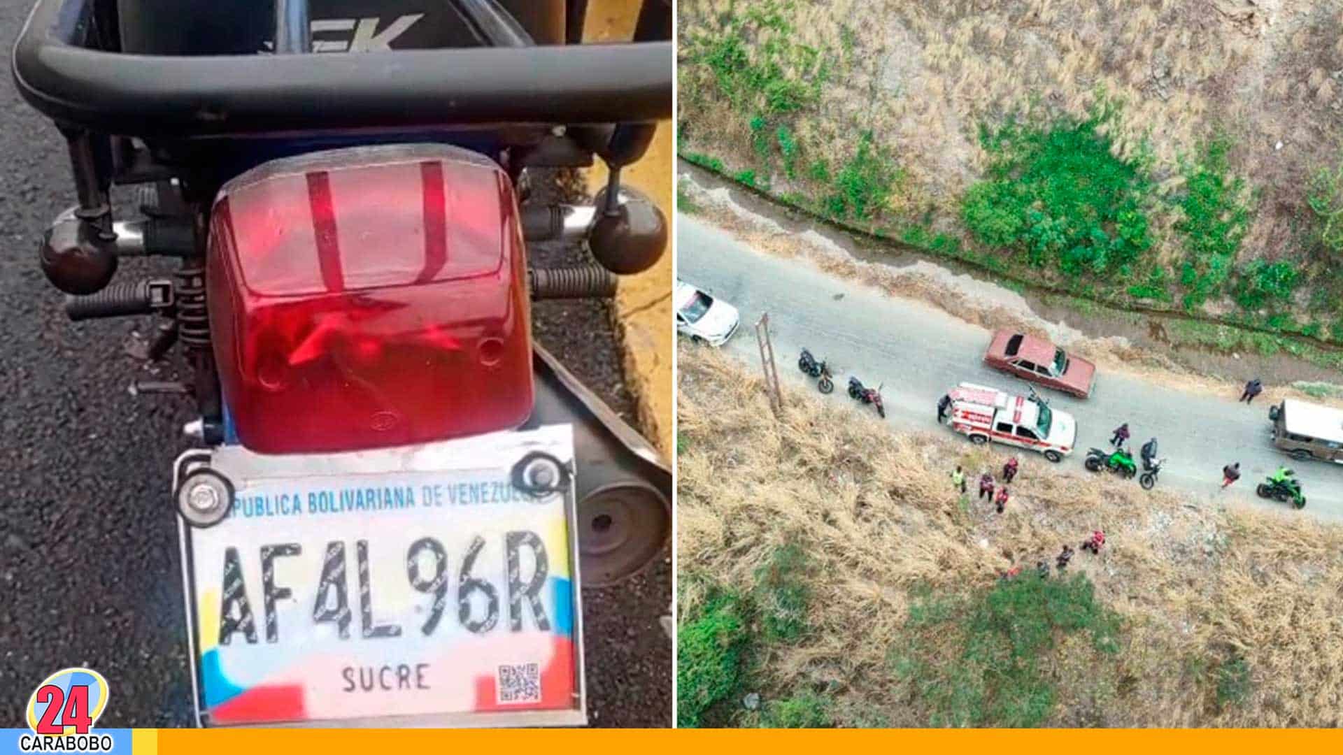 Hombre saltó al vacío- autopista Caracas-La Guaira