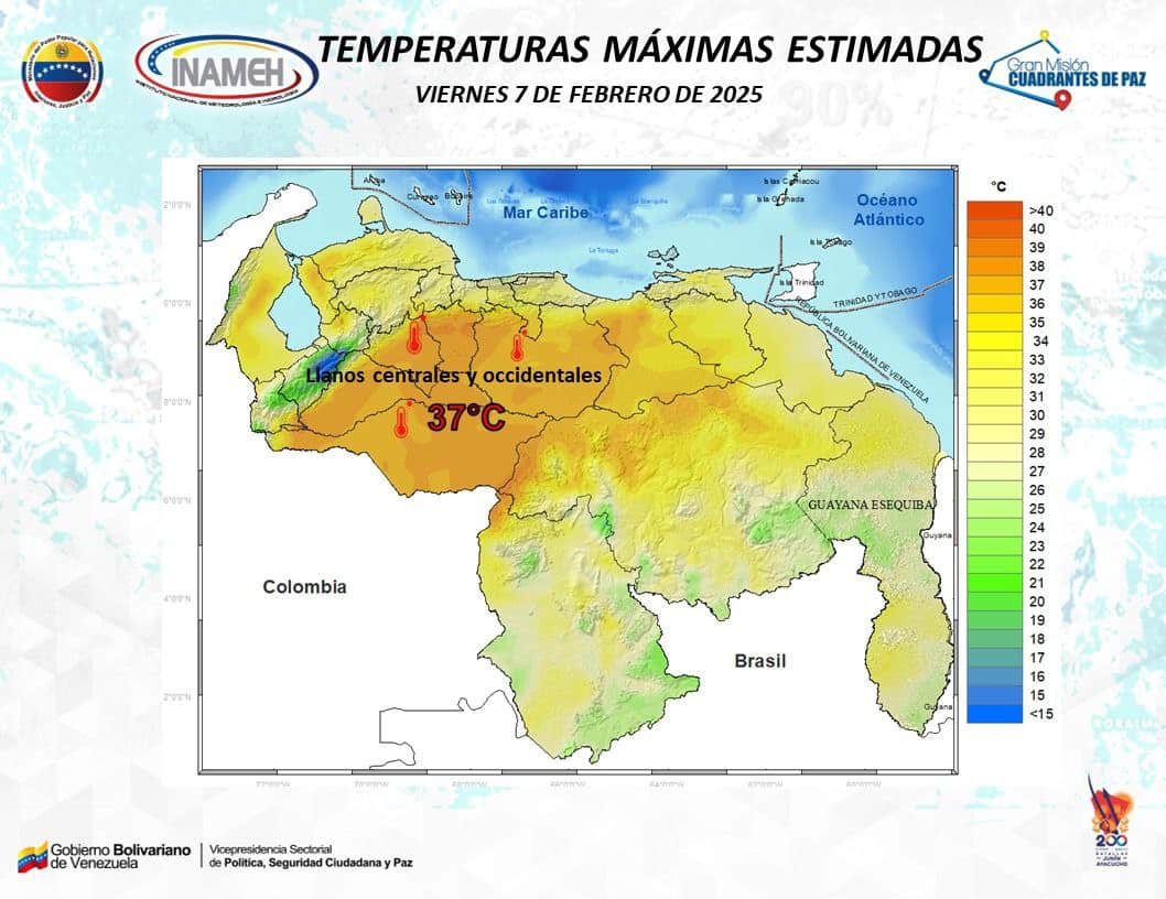 Clima hoy 7 de febrero de 2025