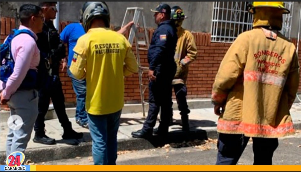 Octogenario cayó por un balcón en Naguanagua