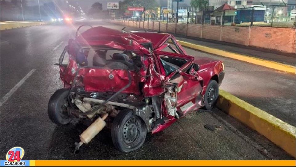 Siniestro vial en la Autopista del Este