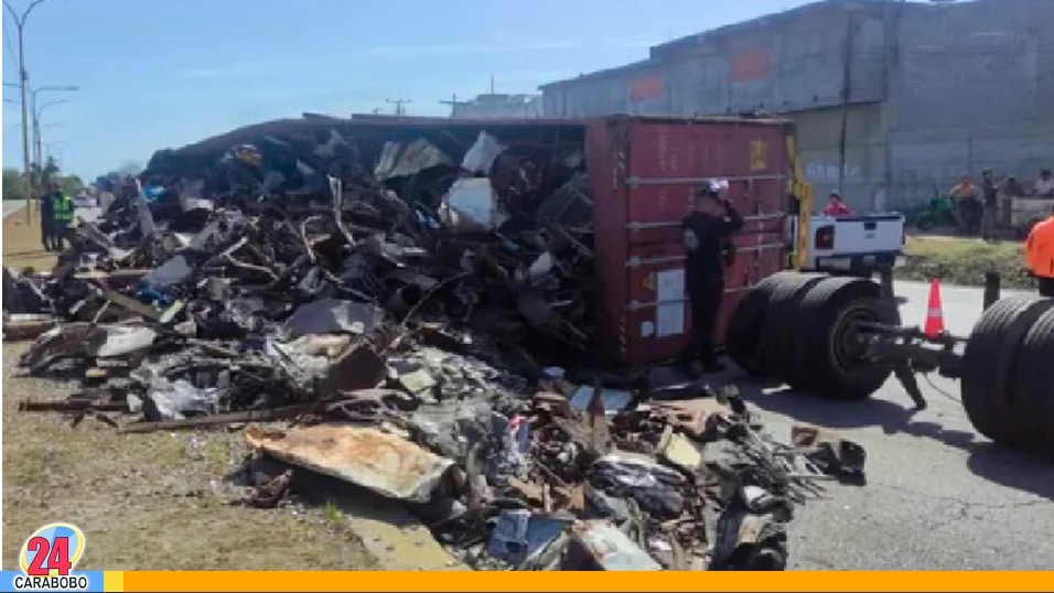 Siniestro vial en Puerto Cabello