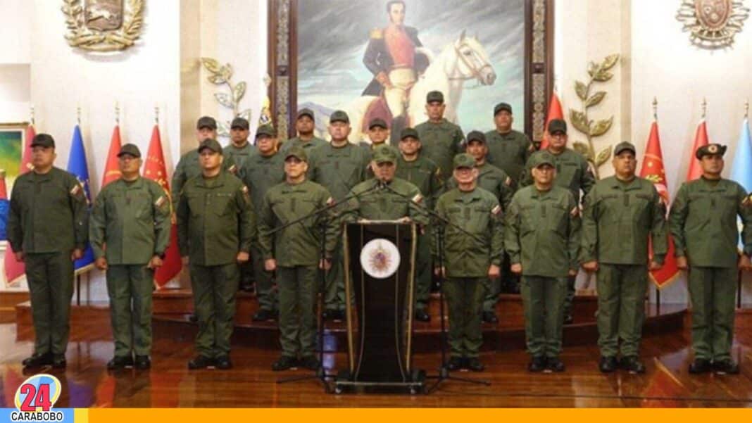 Comunicado del Ministerio de la Defensa 