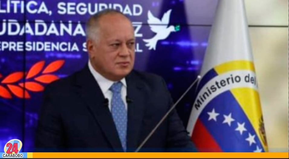 Diosdado Cabello dijo que María Corina Machado