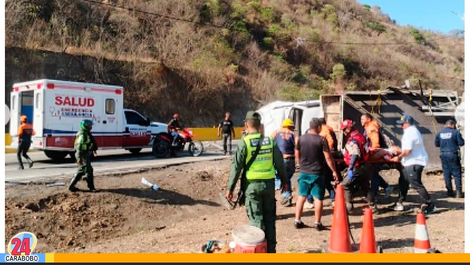 Accidente en la ARC Aragua