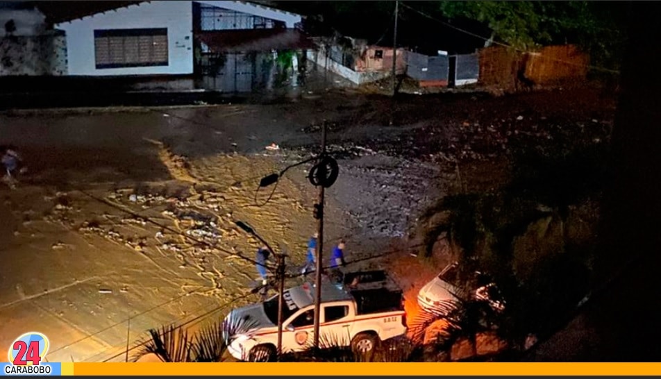 Zonas de La Guaira afectadas por las lluvias