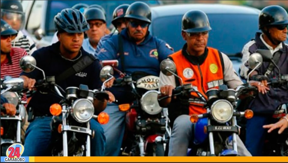 Circular en moto en Venezuela en Carnaval