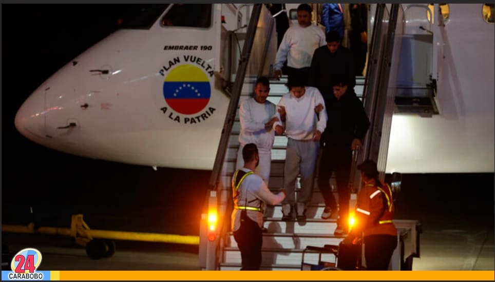 Vuelos de repatriación de venezolanos