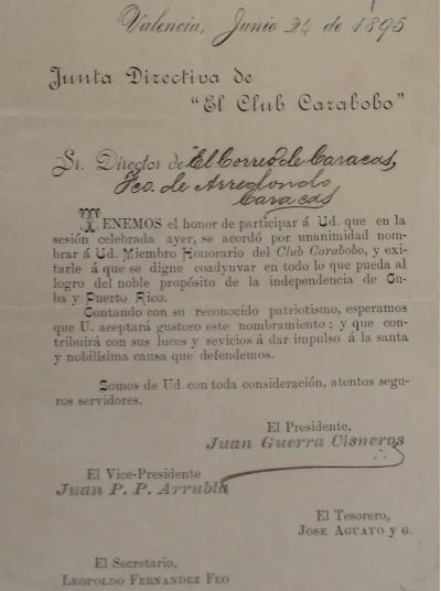 El primer equipo de beisbol en Valencia