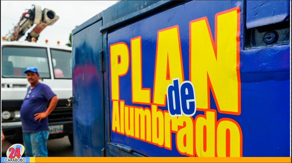 Plan de alumbrado del Gobierno de Carabobo