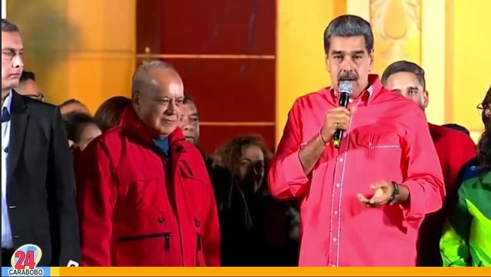presidente Maduro luego de las elecciones regionales