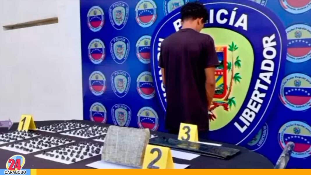 Capturado sujeto droga Tocuyito