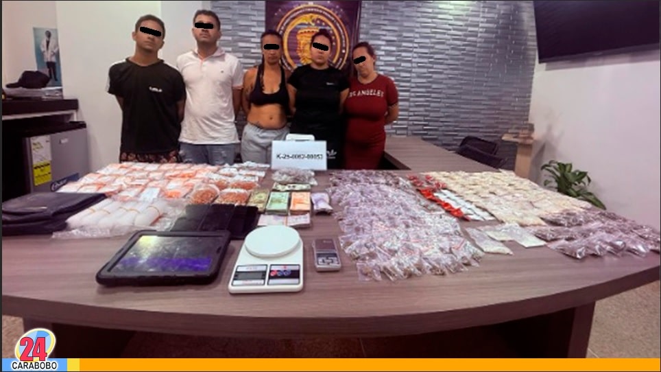 Traficantes de sustancias psicotrópicas en Caracas
