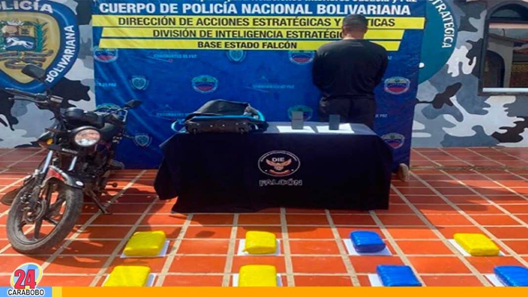 Detienen sujeto droga Tucacas