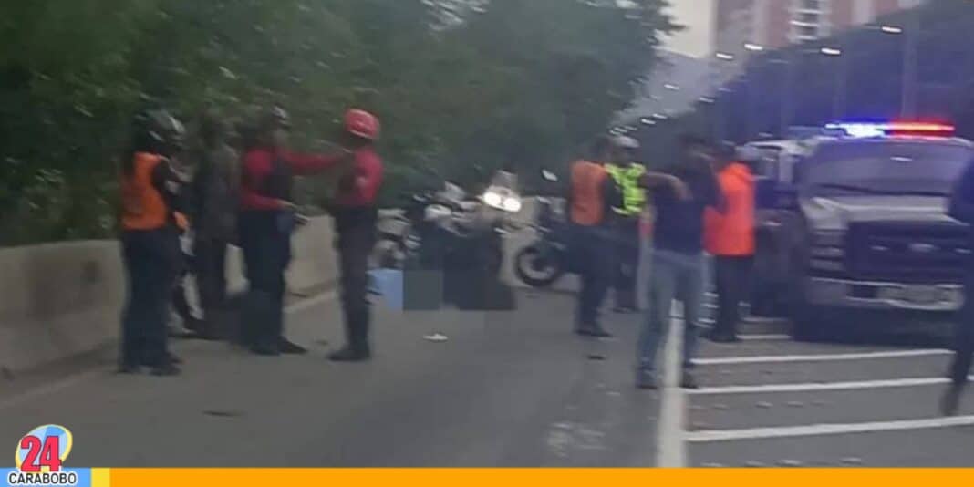 caracas colision fallecido
