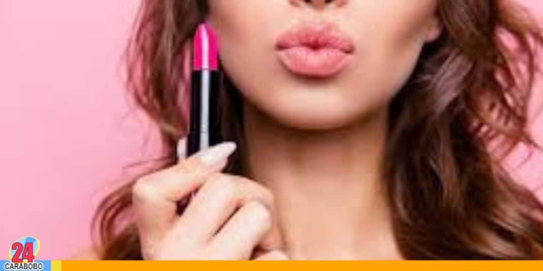 aplicación perfecta de lápiz labial