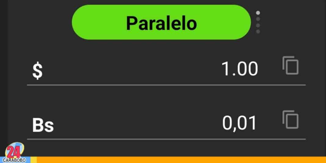 dólar paralelo fuera de servicio
