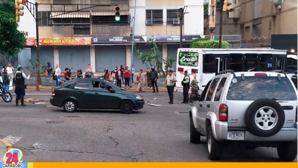 buseta perdió los frenos en caracas