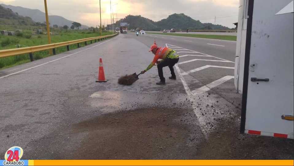 Autobús accidentado en la ARC