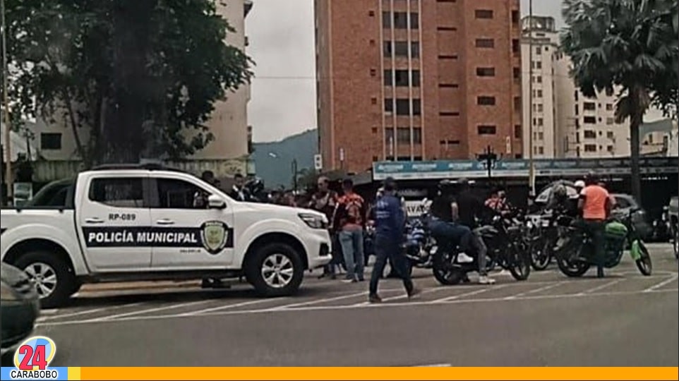 accidente de tránsito en la avenida Bolívar