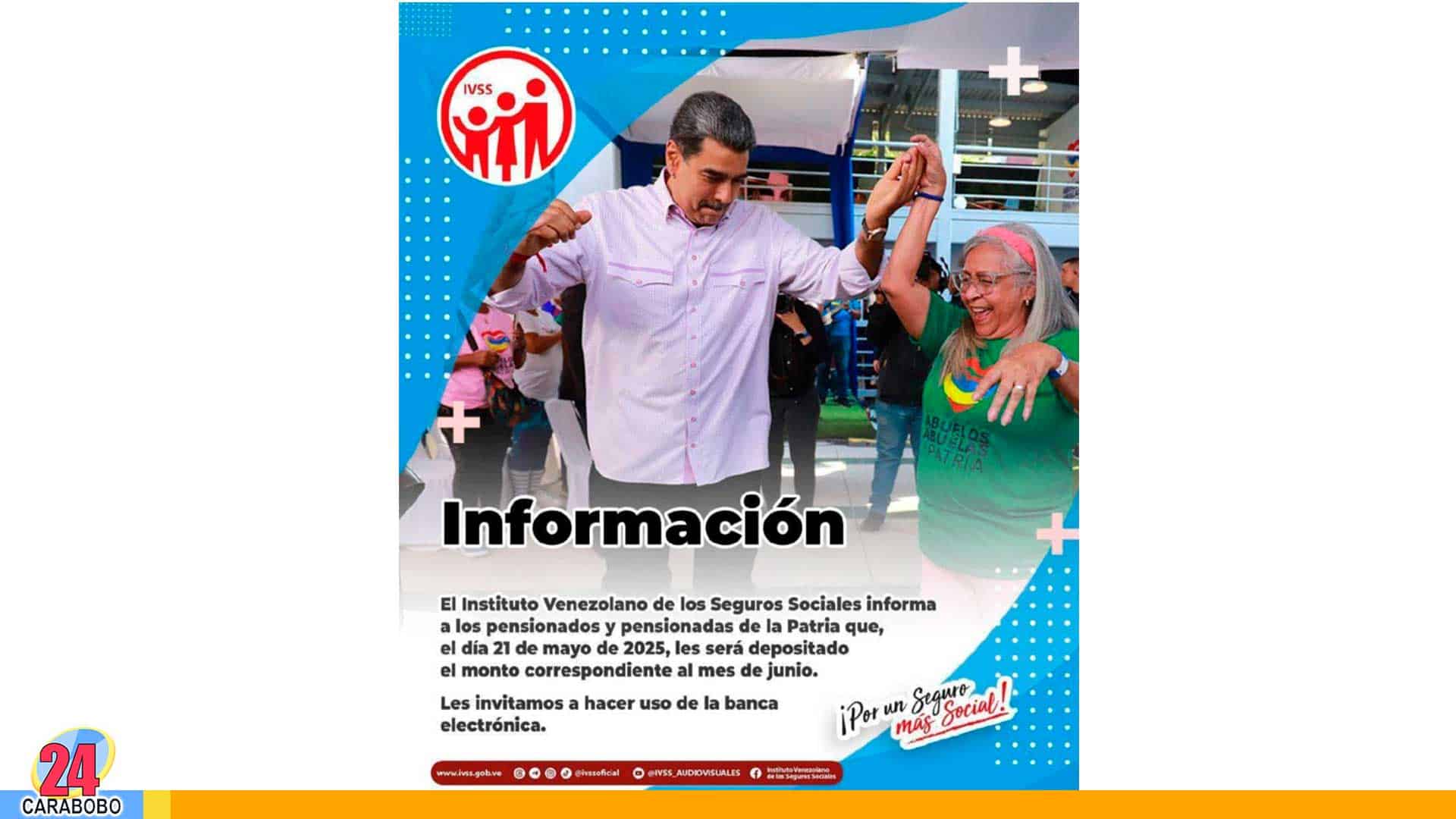 Pensión mes de junio
