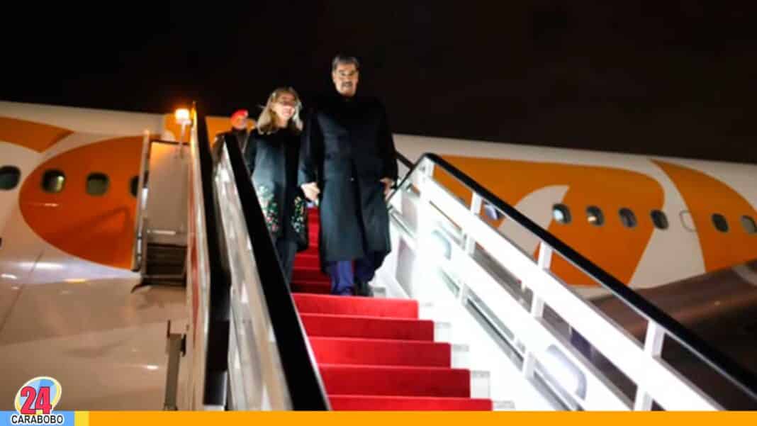 Presidente Maduro llega Moscú